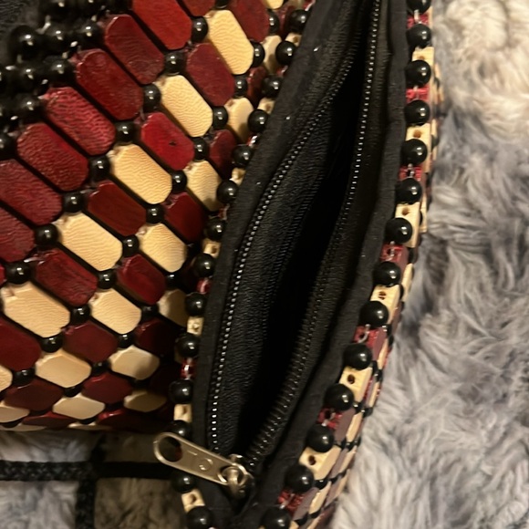 Handmade Hobo Crossbody with Wristlet - Picture 3 of 5